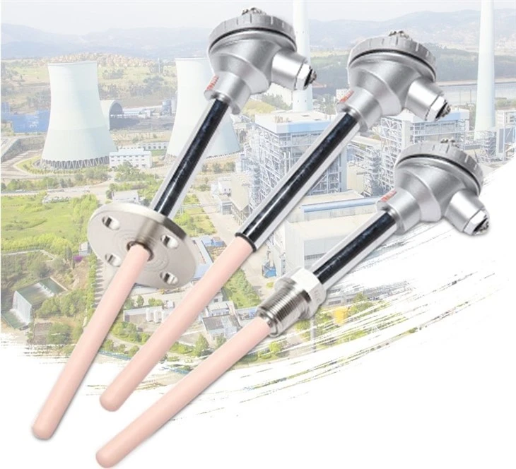 Platinum Rhodium Thermocouple 330 Type Flexible Flange
