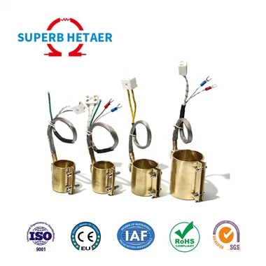Brass stútur Rafmagns 110v 25mm bandhitara