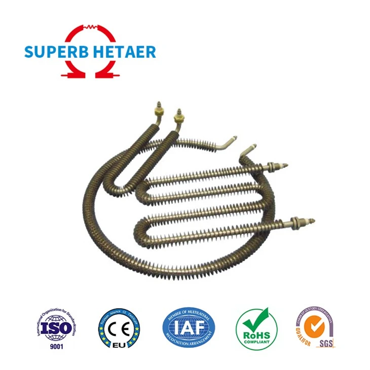 Industrial Oven Electric Fin Heating Element Finned Tubular Heater
