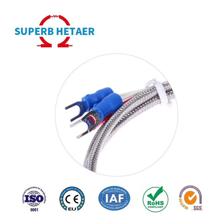 PTFE Thermocouple Customized Non-standard Threaded Thermal Resistor PT100 / PT1000